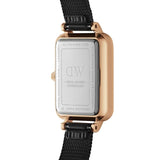 Daniel Wellington Quadro Pressed Ashfield Gents Mesh Black