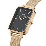 Daniel Wellington Quadro Pressed Evergold Gold Watch 20x26mm