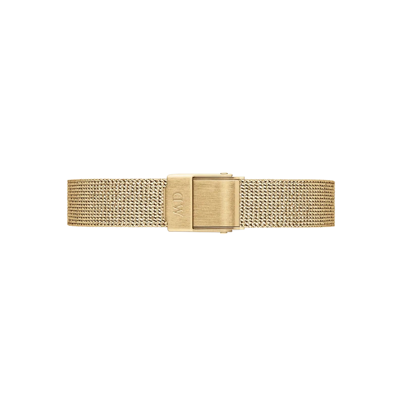 Daniel Wellington Quadro Pressed Evergold Gold Watch 20x26mm