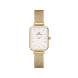 Daniel Wellington Quadro Pressed Evergold Gold Watch 20x26mm