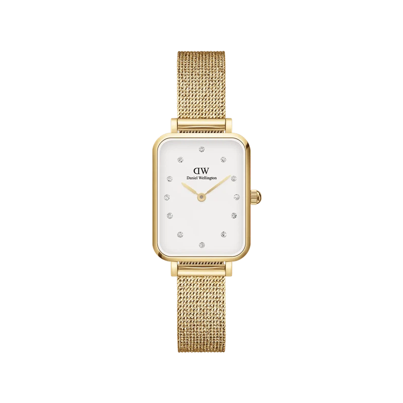 Daniel Wellington Quadro Pressed Evergold Watch 20x26mm