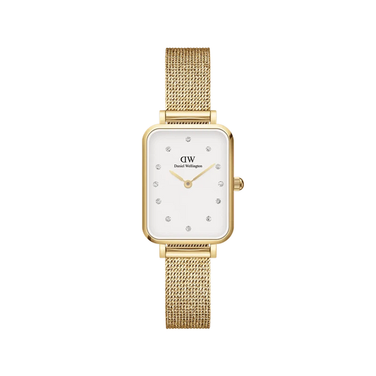 Daniel Wellington Quadro Pressed Evergold Watch 20x26mm