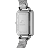 Daniel Wellington Quadro Pressed Piano Silver Watch 20x26mm