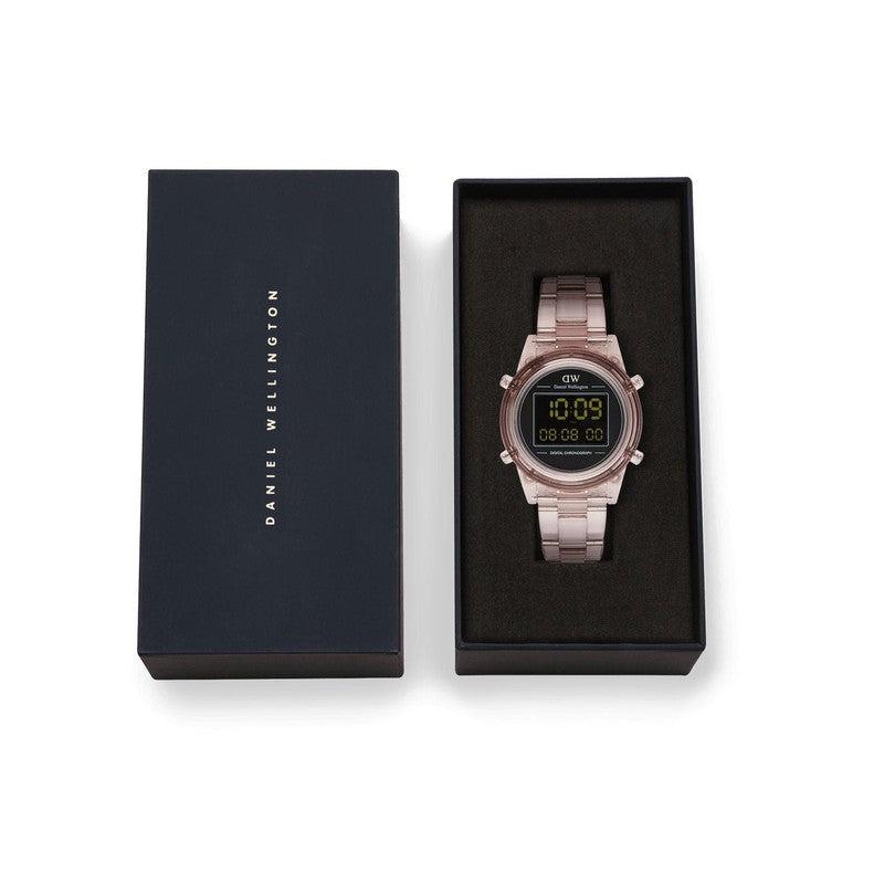 Daniel Wellington Retro Digital Dark Pink 36mm