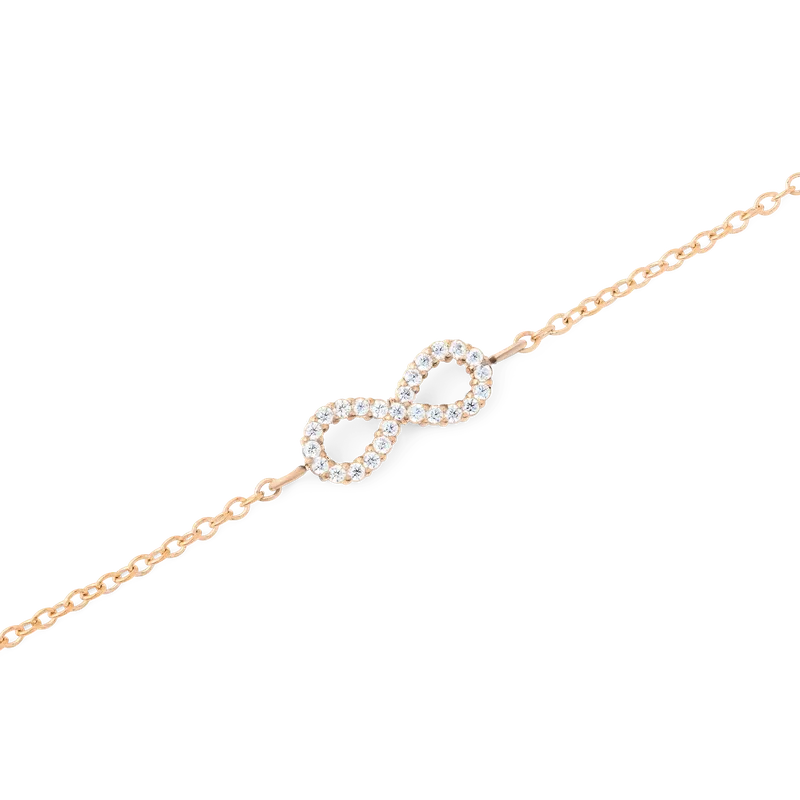 Daniel Wellington Rose Gold Mirelle Infinity Bracelet