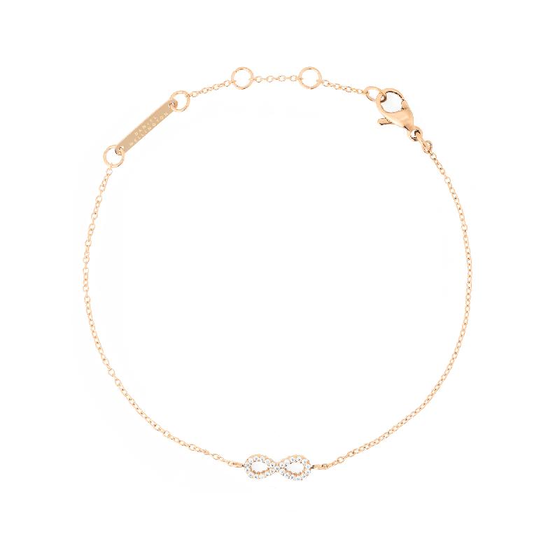 Daniel Wellington Rose Gold Mirelle Infinity Bracelet