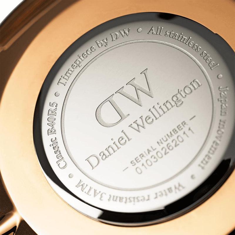 Daniel Wellington Sheffield Rose Gold Classic Watch 40mm