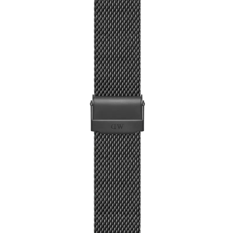 Daniel Wellington Smartwatch Sandblasted Mesh Strap Black
