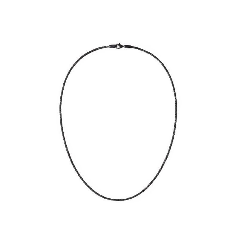 Daniel Wellington Tide Mesh Necklace Black