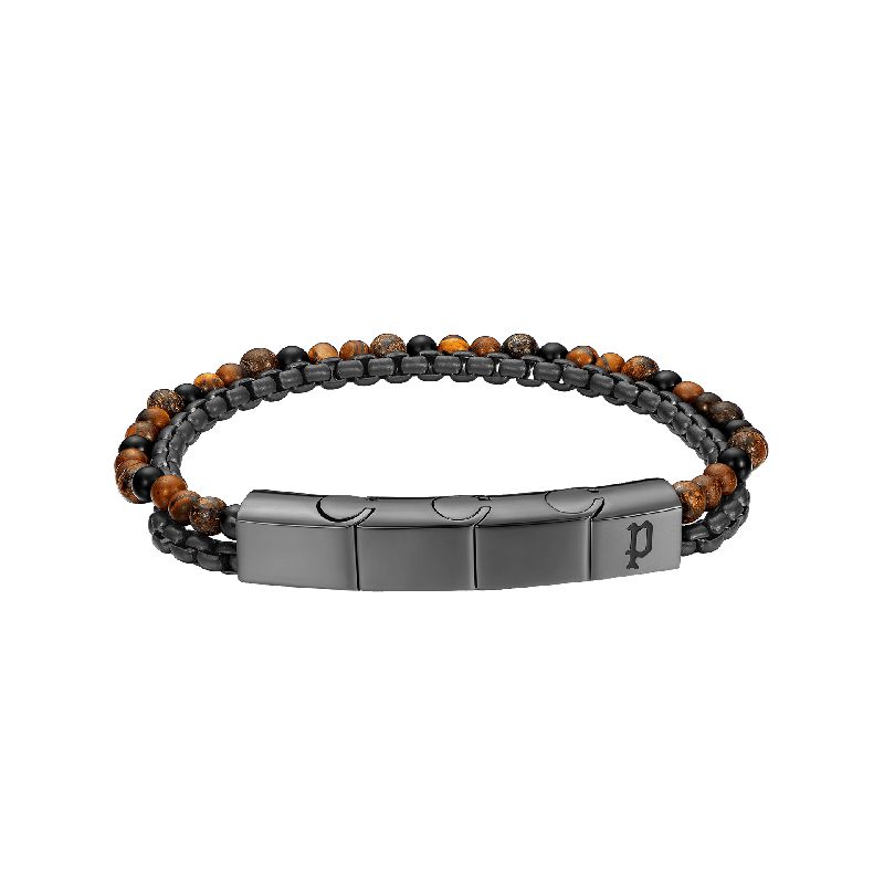 Double Impact Bracelet By Police For Men