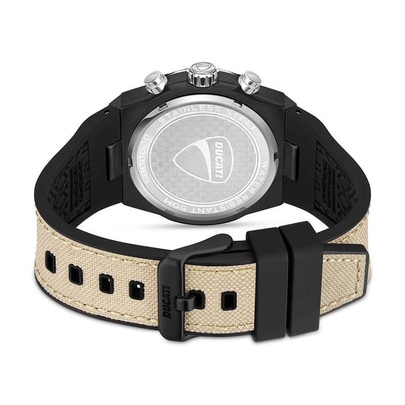 Ducati Beige Dial Chronograph Men's Watch