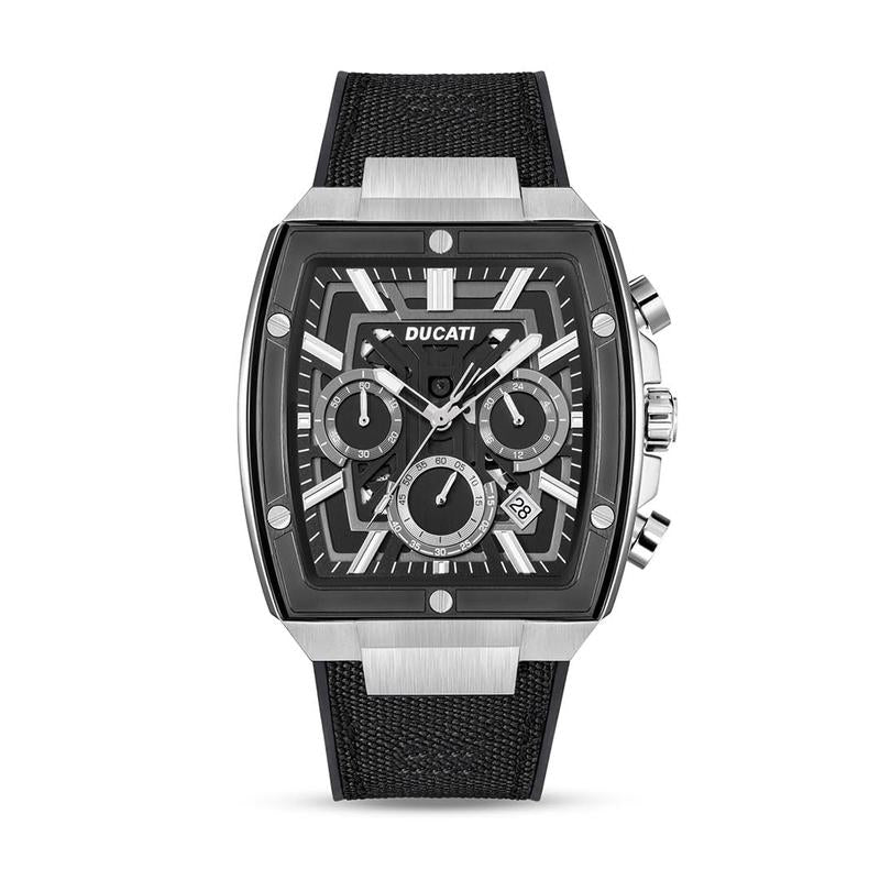 Ducati Black Dial Analog Men's Watch