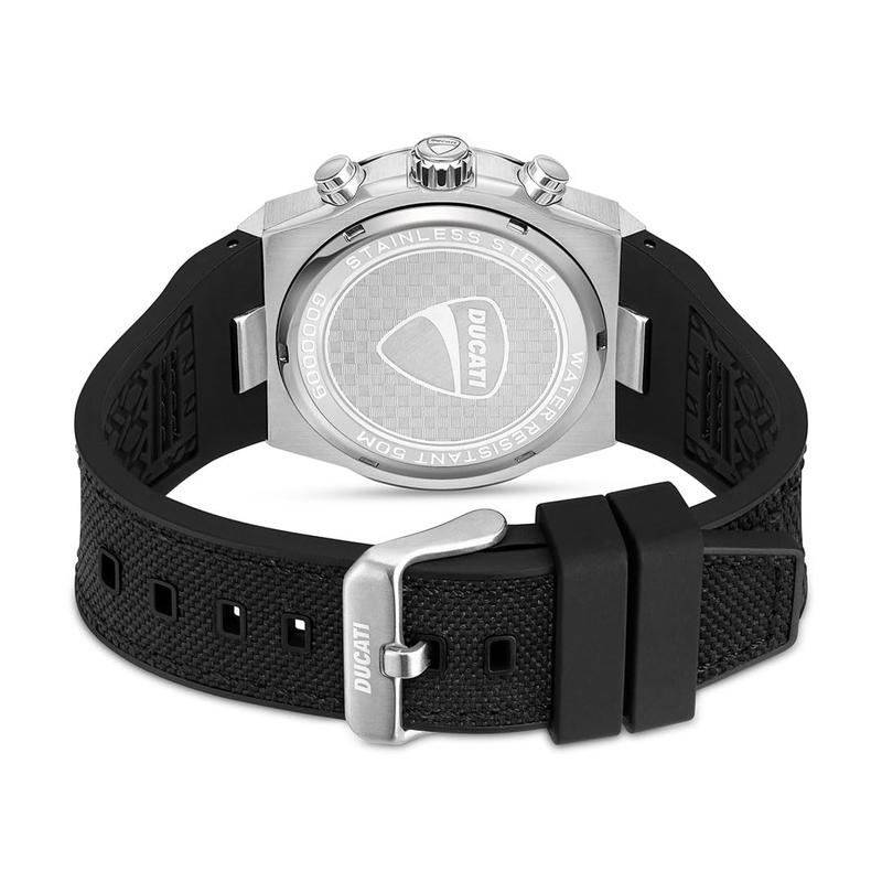 Ducati Black Dial Chronograph Men's Watch