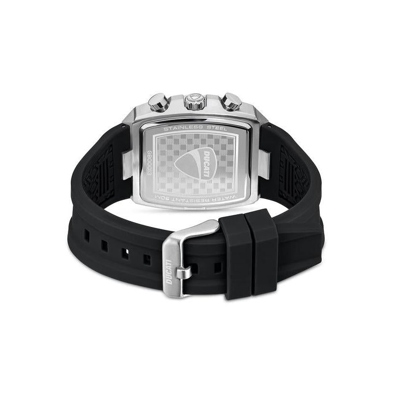 Ducati Black Dial Chronograph Men's Watch