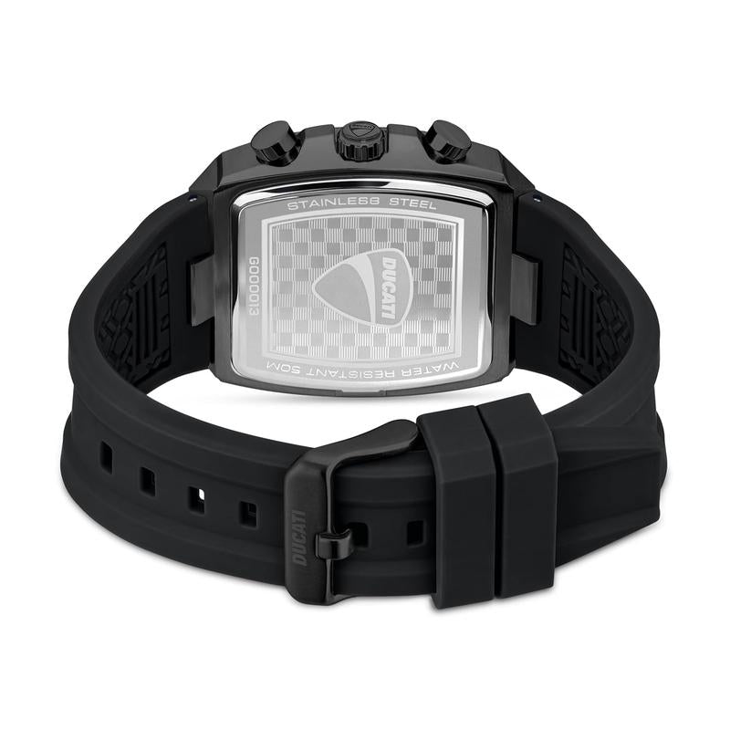 Ducati Black Dial Chronograph Men's Watch