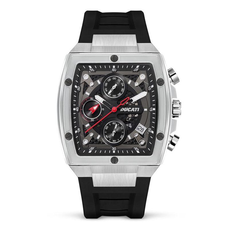 Ducati Black Dial Chronograph Men's Watch