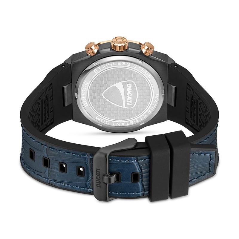 Ducati Blue Dial Chronograph Men's Watch