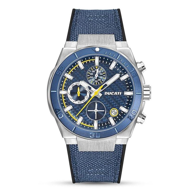 Ducati Blue Dial Chronograph Men's Watch