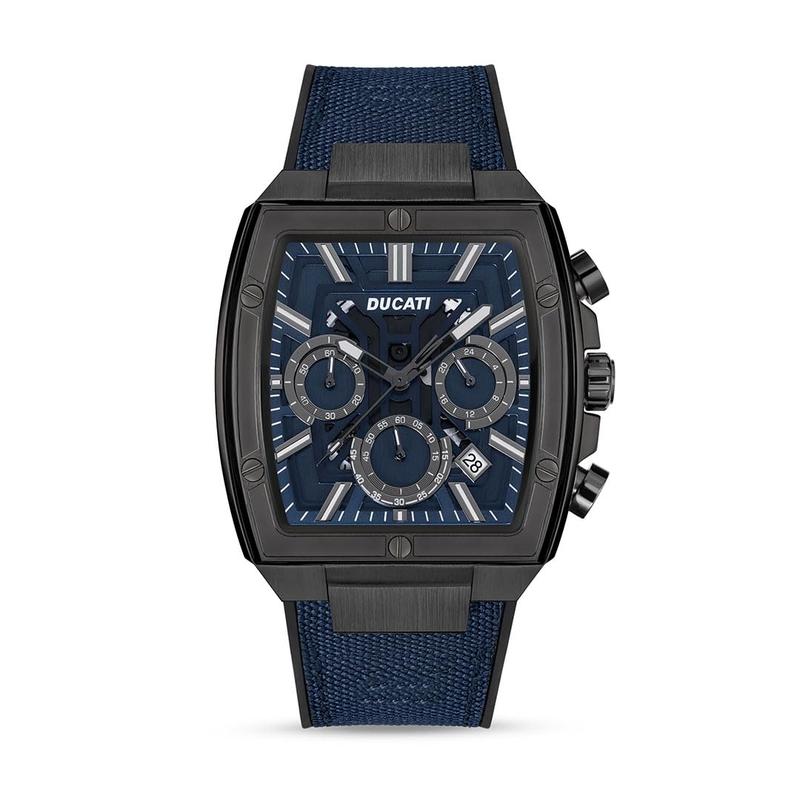 Ducati Blue Dial Chronograph Men's Watch