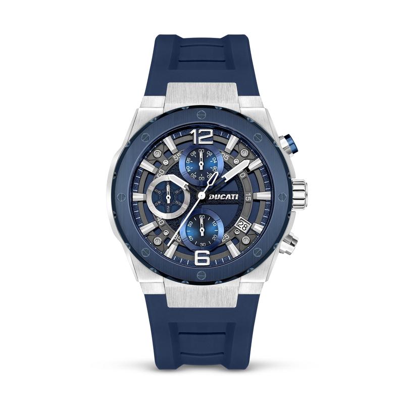 Ducati Blue Dial Chronograph Men's Watch