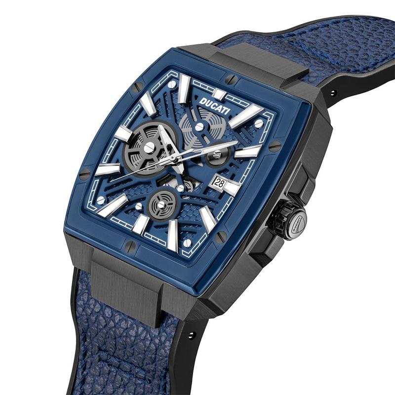 Ducati Blue Dial Multifunction Men's Watch