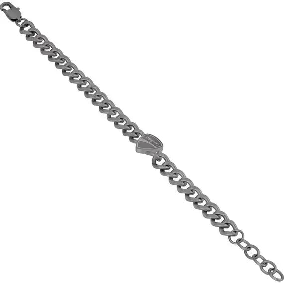 Ducati Cardio Men's Stainless Steel Bracelet Black