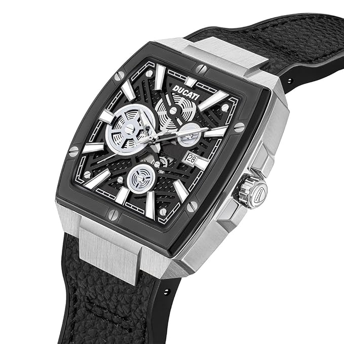Ducati Classic Quartz Chronograph Black Dial Watch