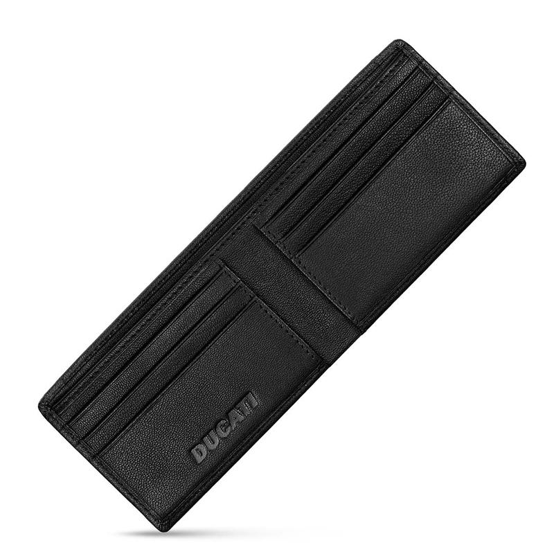 Ducati Corse Nitro Leather Wallet Black