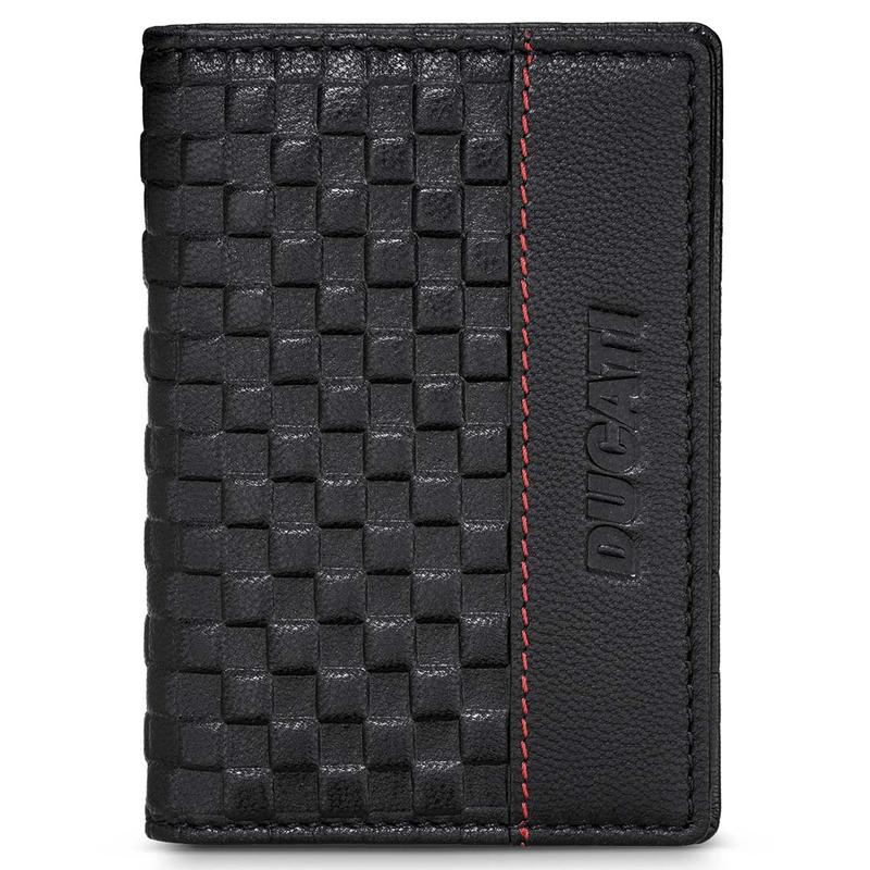 Ducati Corse Nitro Leather Wallet Black