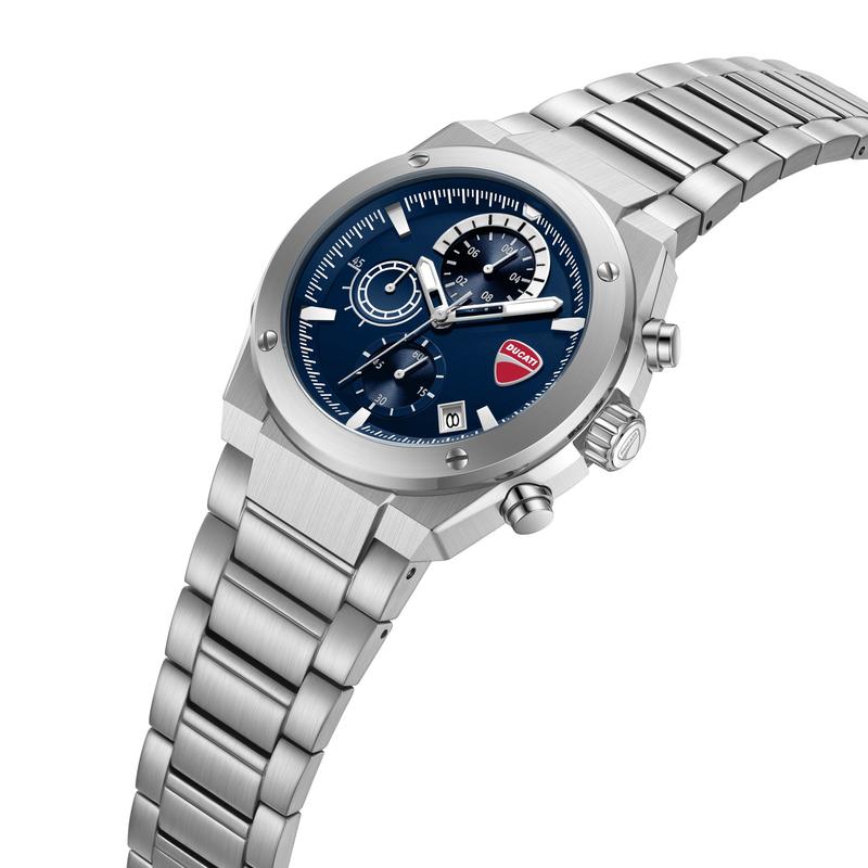 Ducati Corse Quartz Chronograph Watch Blue Dial