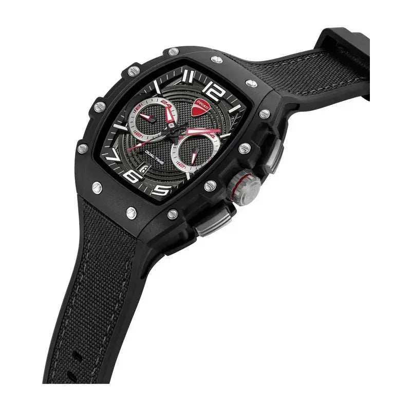 Ducati Corse Quartz Watch Black Dial