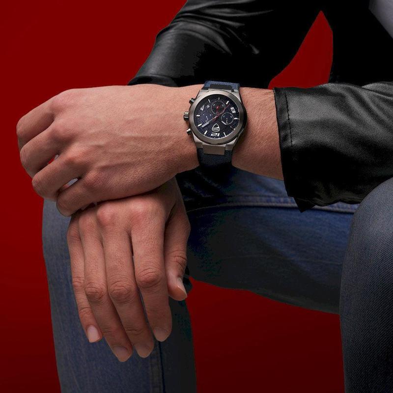 Ducati Corse Quartz Watch Blue Dial