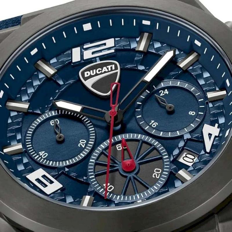 Ducati Corse Quartz Watch Blue Dial
