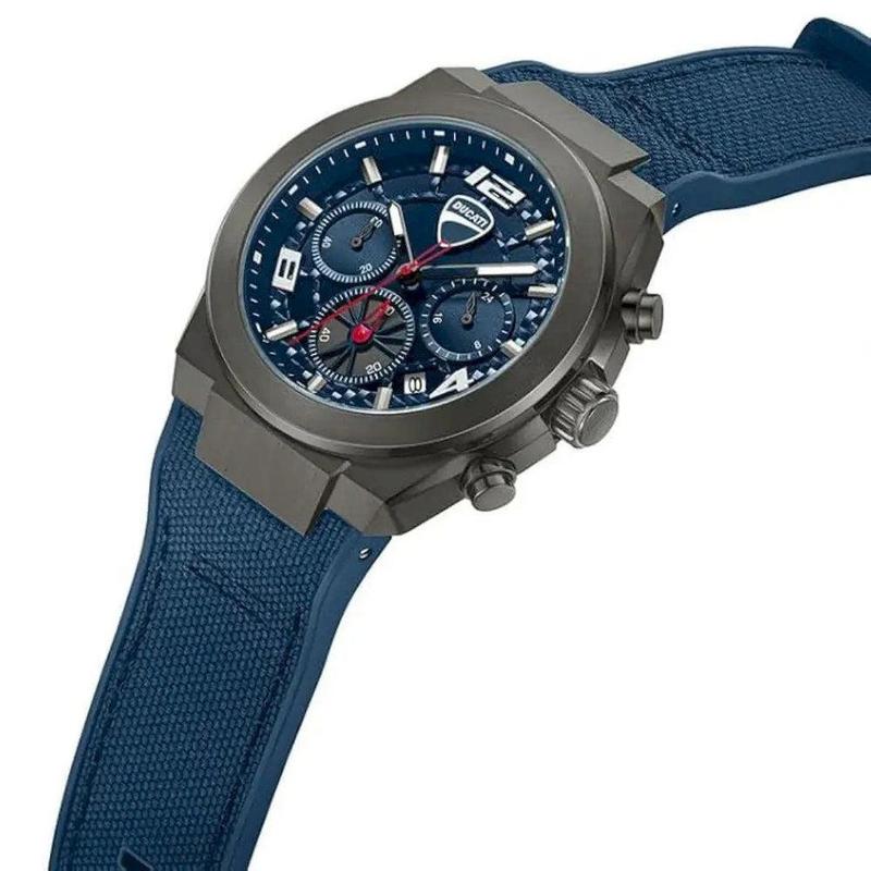 Ducati Corse Quartz Watch Blue Dial