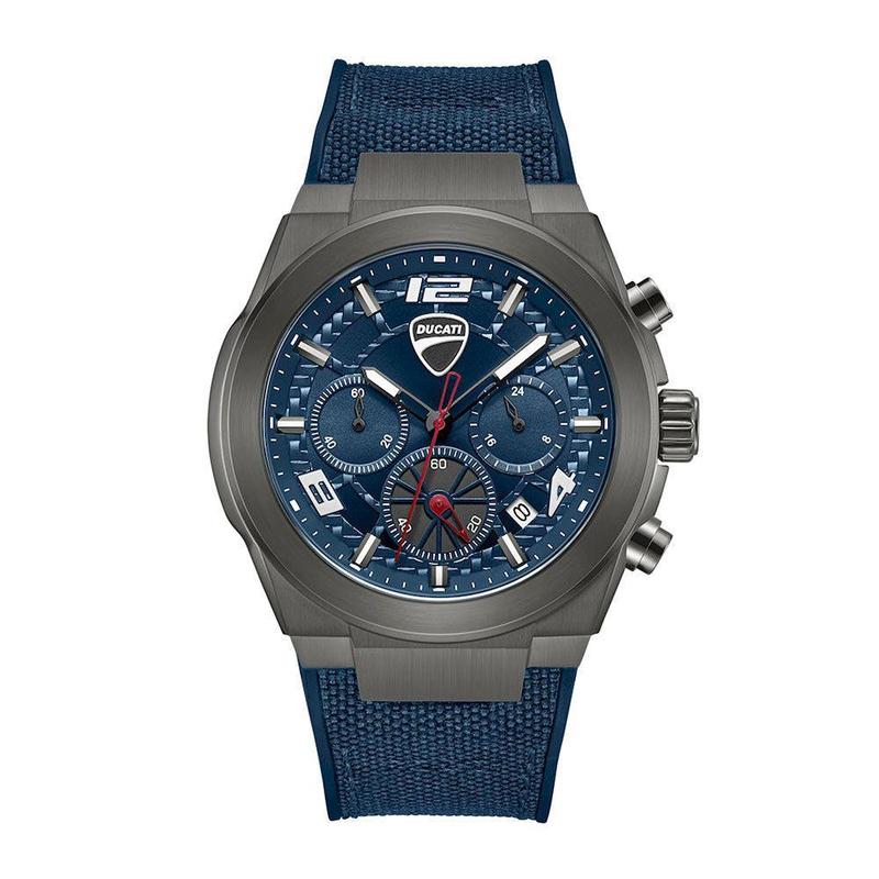 Ducati Corse Quartz Watch Blue Dial