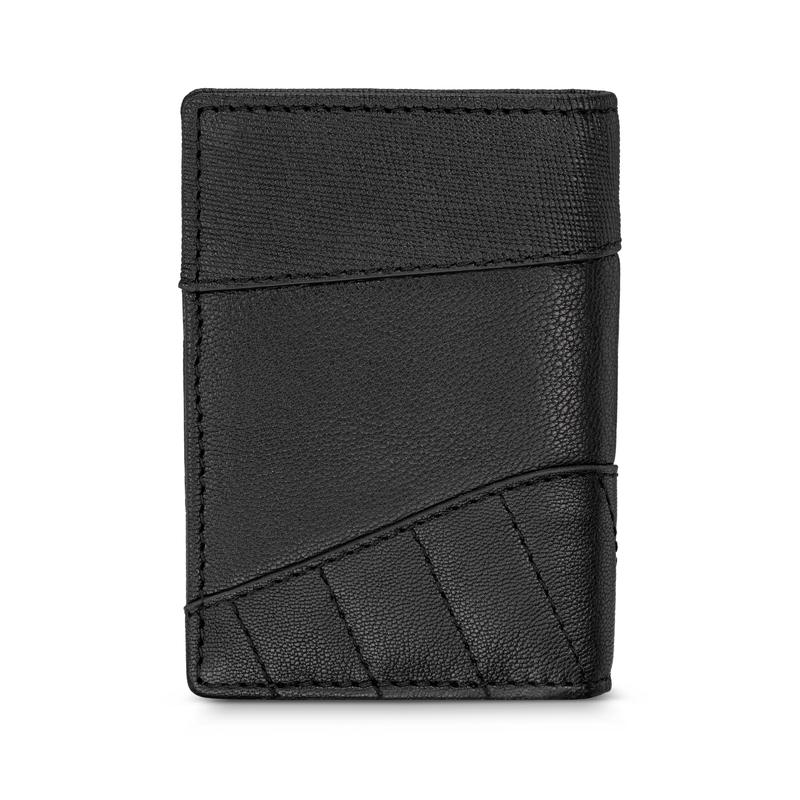 Ducati Enzo Black Leather Card Case