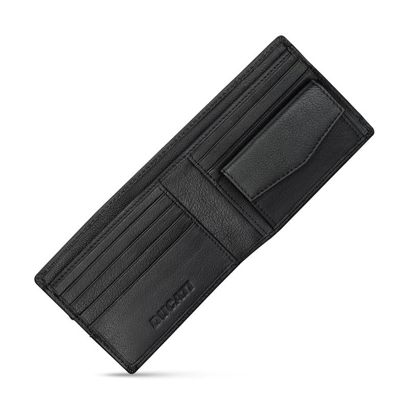 Ducati Enzo Black Leather Wallet