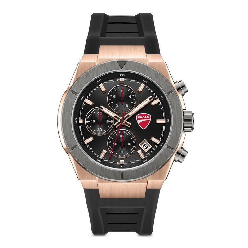Ducati Frontier Chrono Men's Quartz Black Dial Watch DTWGO0005002