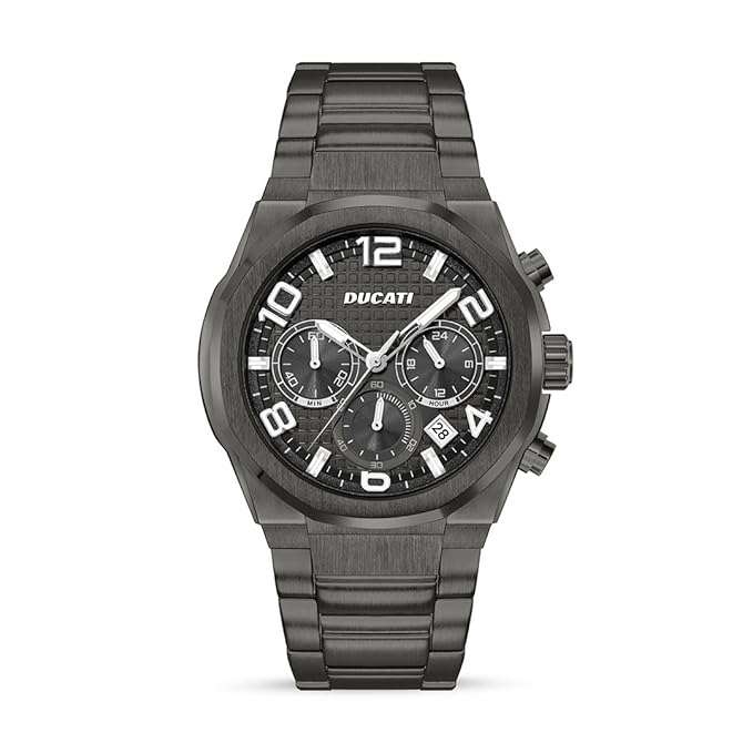 Ducati Grey Dial Chronograph Men's Watch