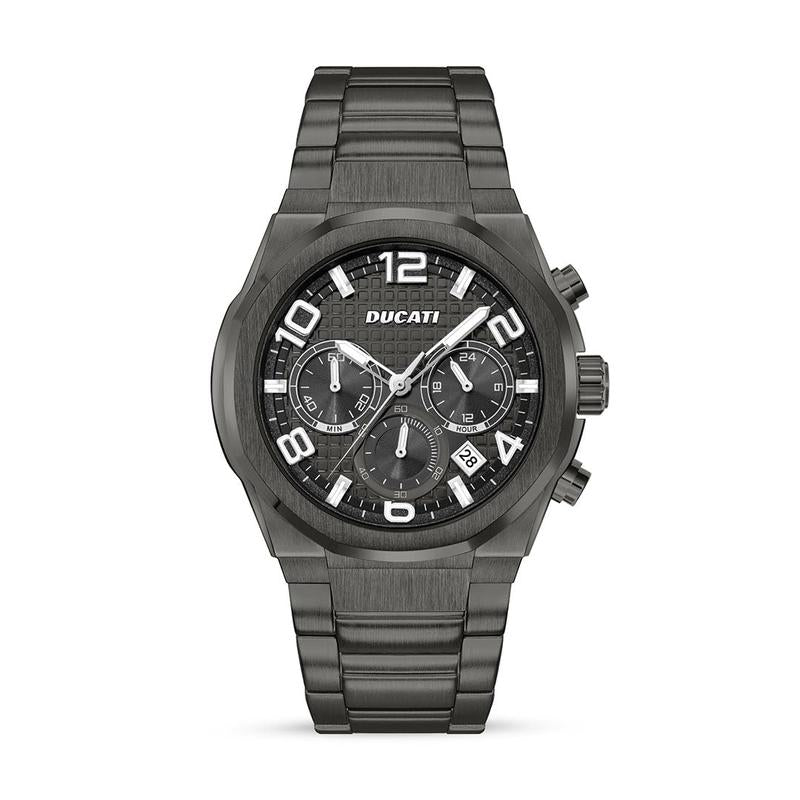 Ducati Grey Dial Chronograph Men's Watch