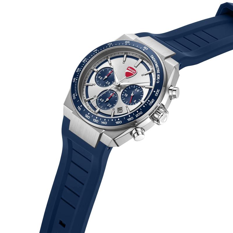 Ducati Nitro Chrono Men's Quartz Silver Dial Watch DTWGO0003204