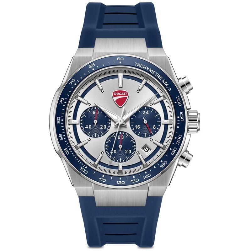 Ducati Nitro Chrono Men's Quartz Silver Dial Watch DTWGO0003204