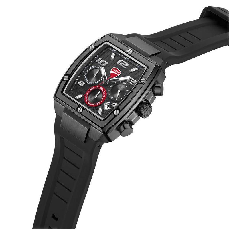 Ducati Pioneer Chrono Men's Quartz Black Dial Watch DTWGO0005201