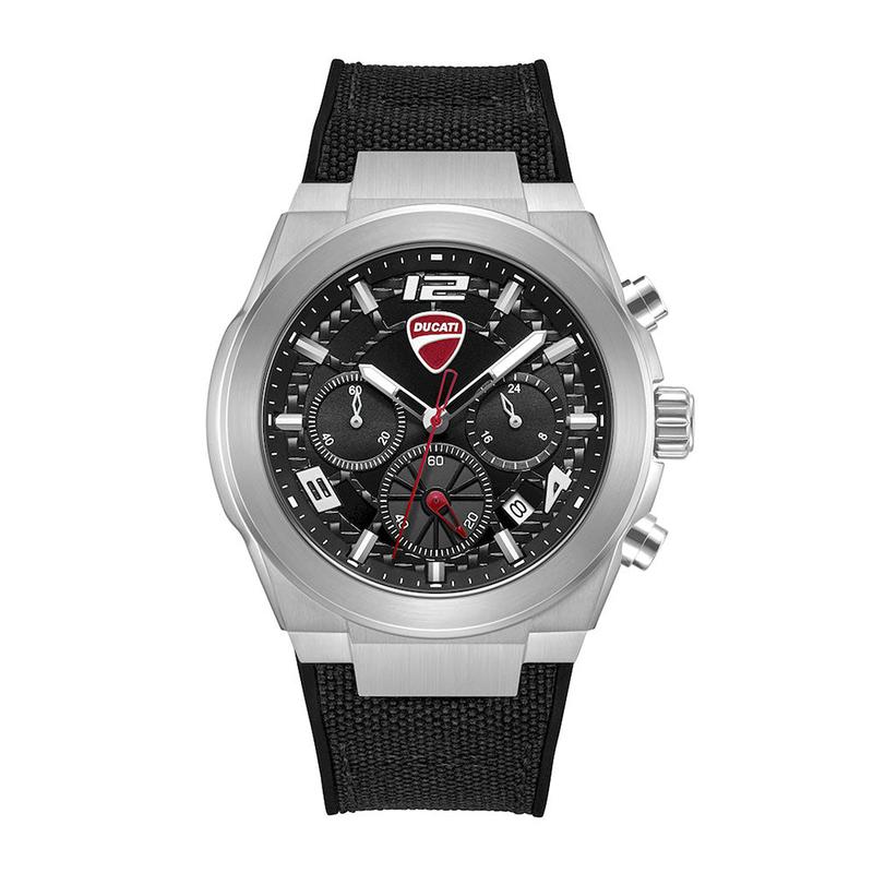 Ducati Corse Men's Quartz Black Dial 41mm Watch DTWGC0002004