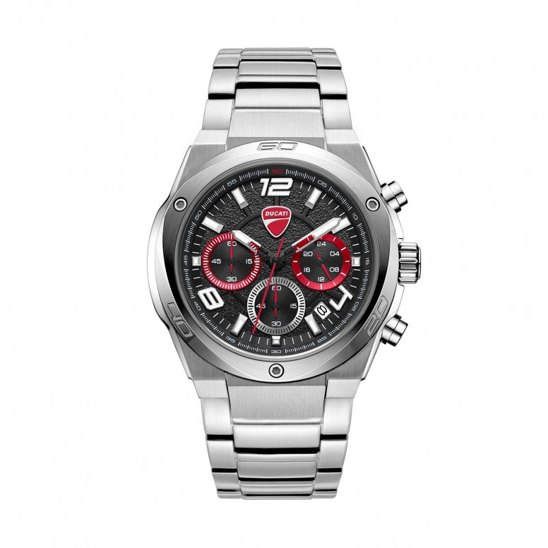 Ducati DT019 Chrono Men's Quartz Black Dial 44mm Watch