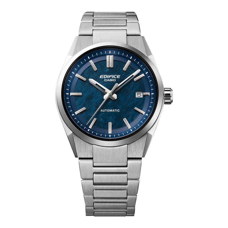 EDIFICE EFK-110D Automatic Watch Textured Dial Blue