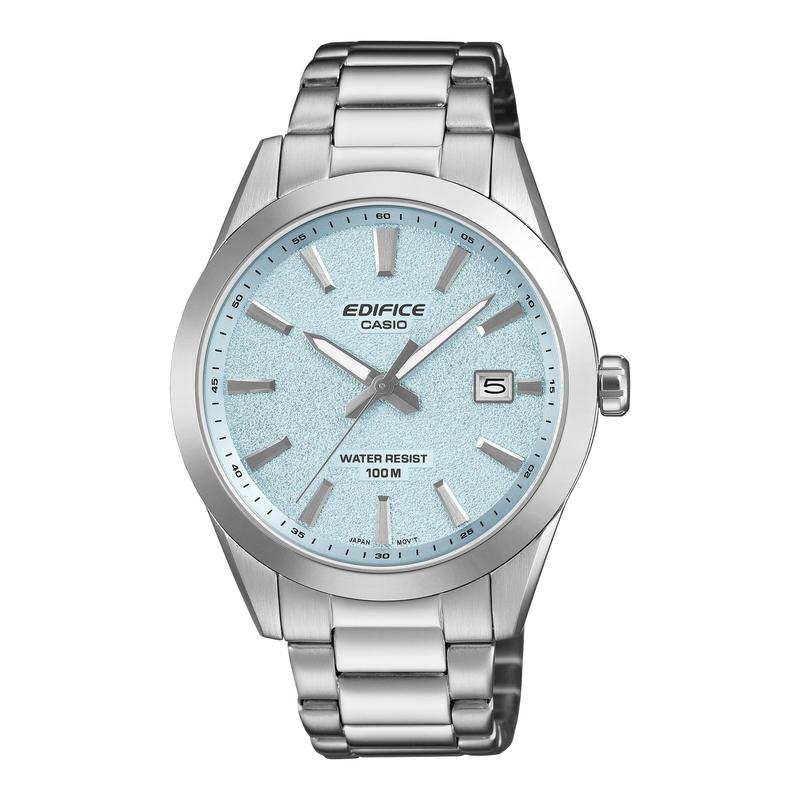 EDIFICE EFV-160D 3-Hand Analog Watch Stainless Steel Blue