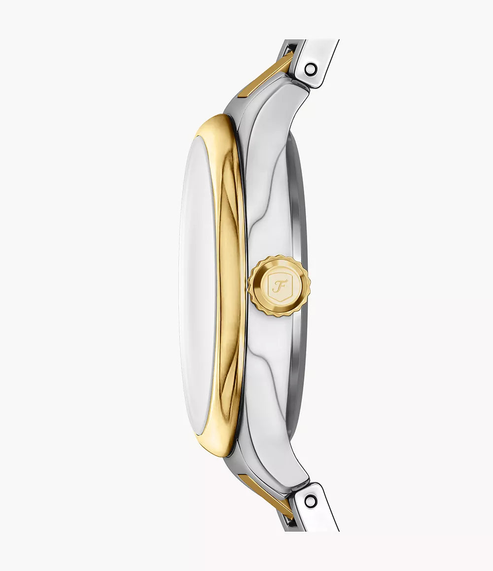 Fossil Gilmore Three-Hand Two-Tone Stainless Steel Women's Watch