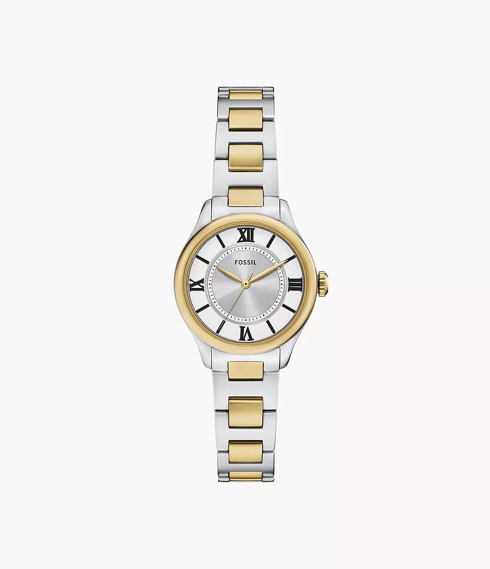 Fossil Gilmore Three-Hand Two-Tone Stainless Steel Women's Watch
