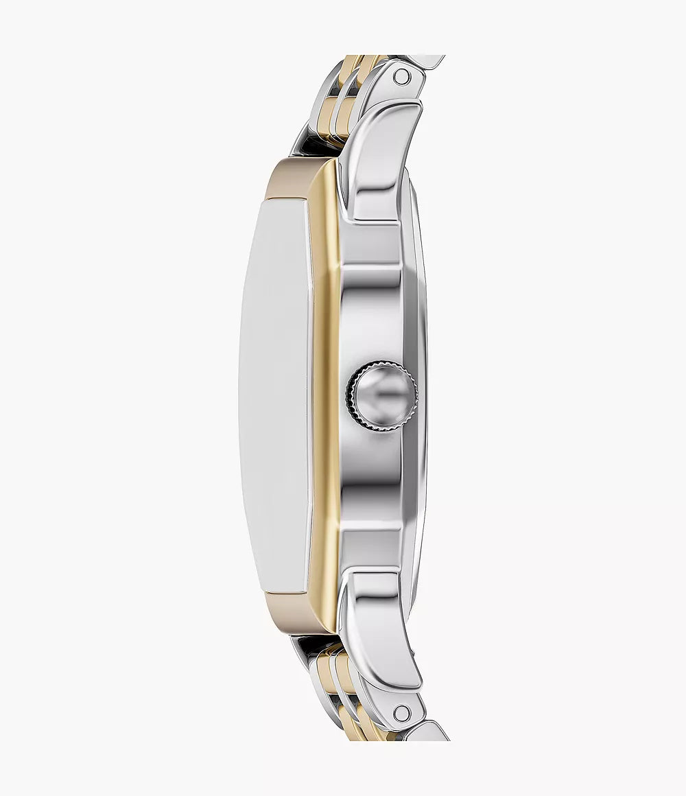 Fossil Harlow Three-Hand Two-Tone Stainless Steel Women's Watch
